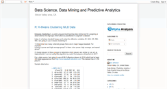 Desktop Screenshot of blog.alpha-analysis.com